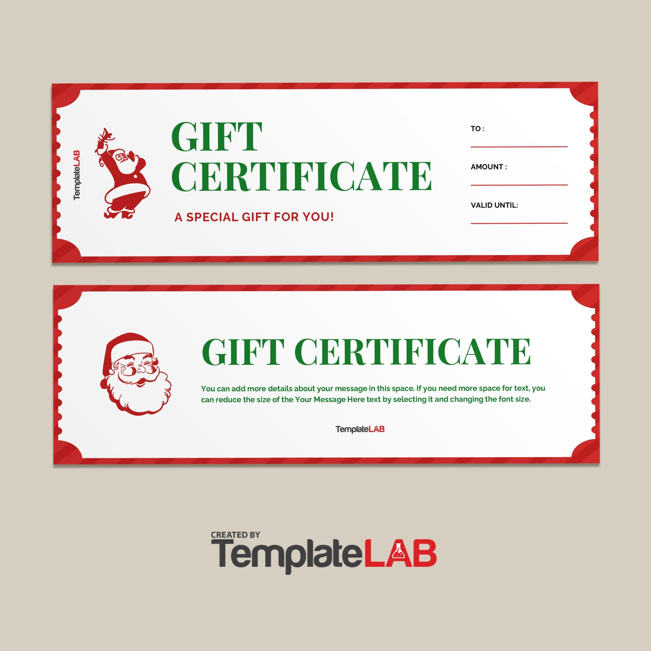Free Printable Holiday Certificate Templates Free Printable Holiday Certificate Templates