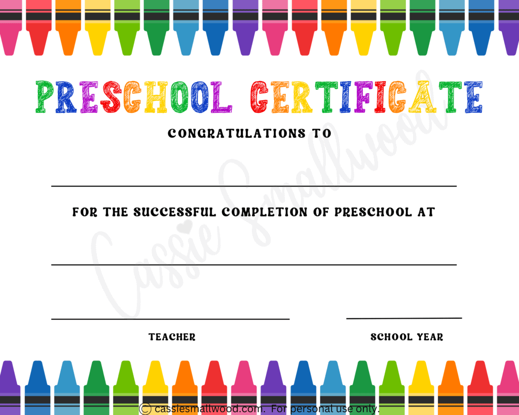 I Need Free Printable Graduation Certificates