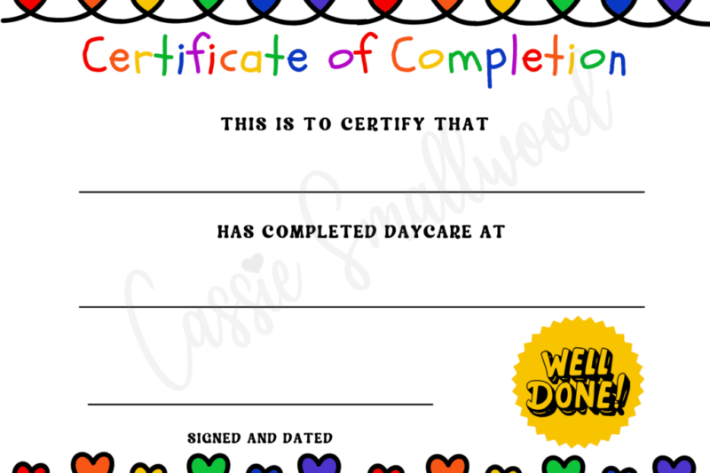 Free Printable Elementary Graduation Certificates