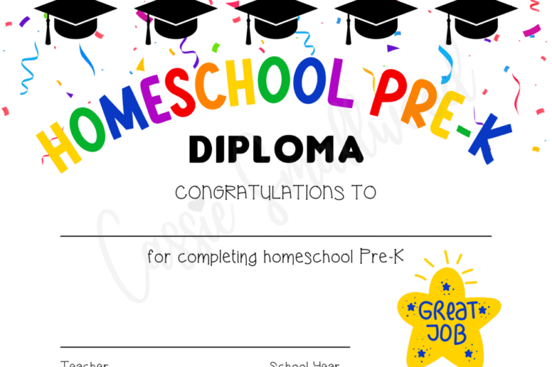 1st Grade Graduation Certificate Free Printable