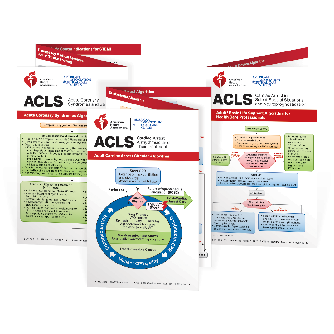 2025 ACLS Reference Cards Set Of 3 2025 ACLS Reference Cards Set Of 3