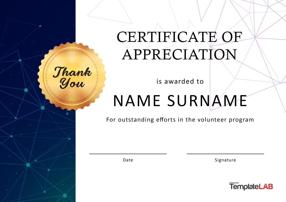 Free Printable Appreciation Award Certificates Free Printable Appreciation Award Certificates