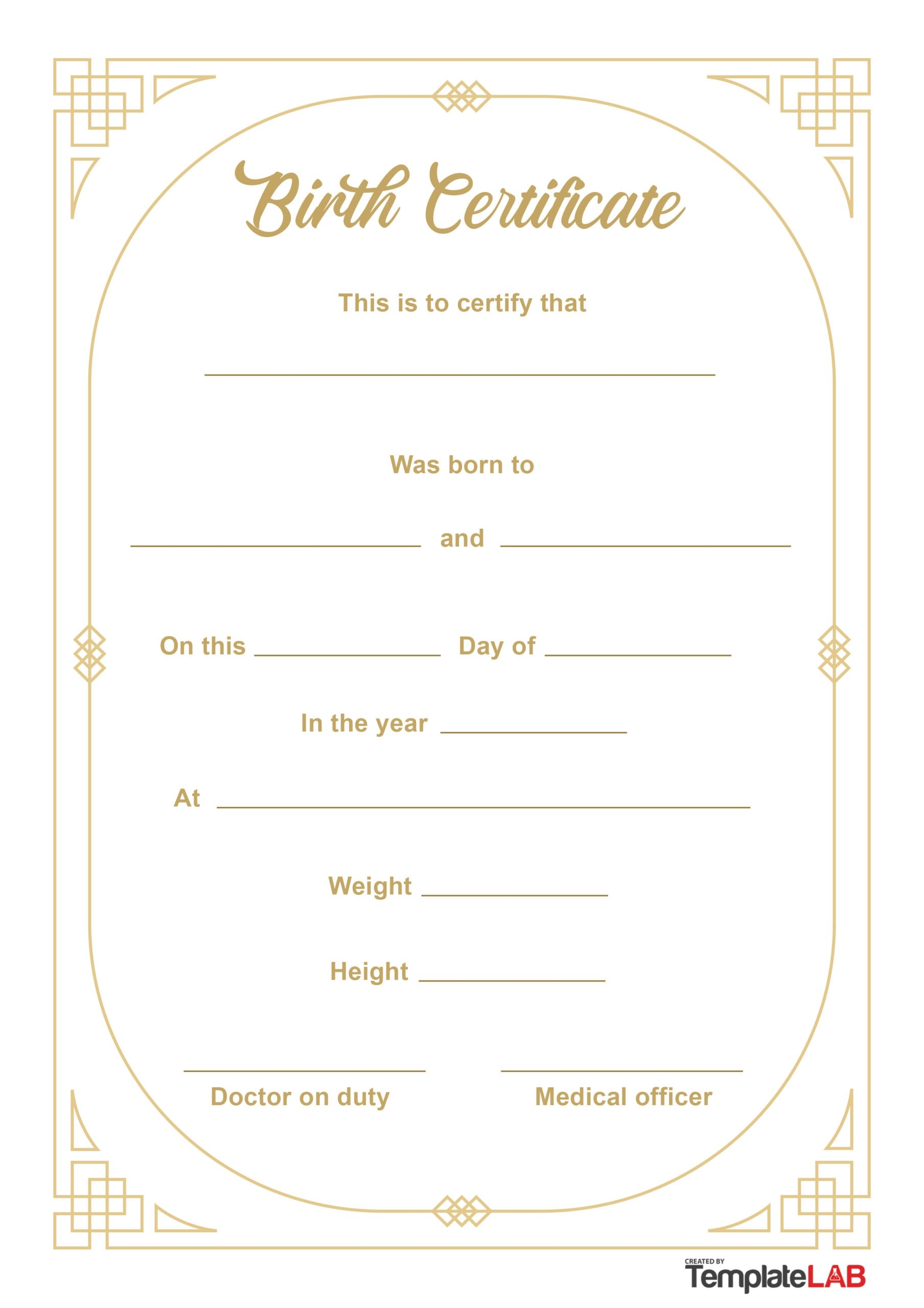 27 Birth Certificate Templates Word PPT PDF TemplateLab 27 Birth Certificate Templates Word PPT PDF TemplateLab