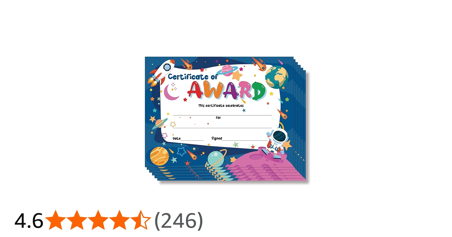 Printable Certificates Confetti