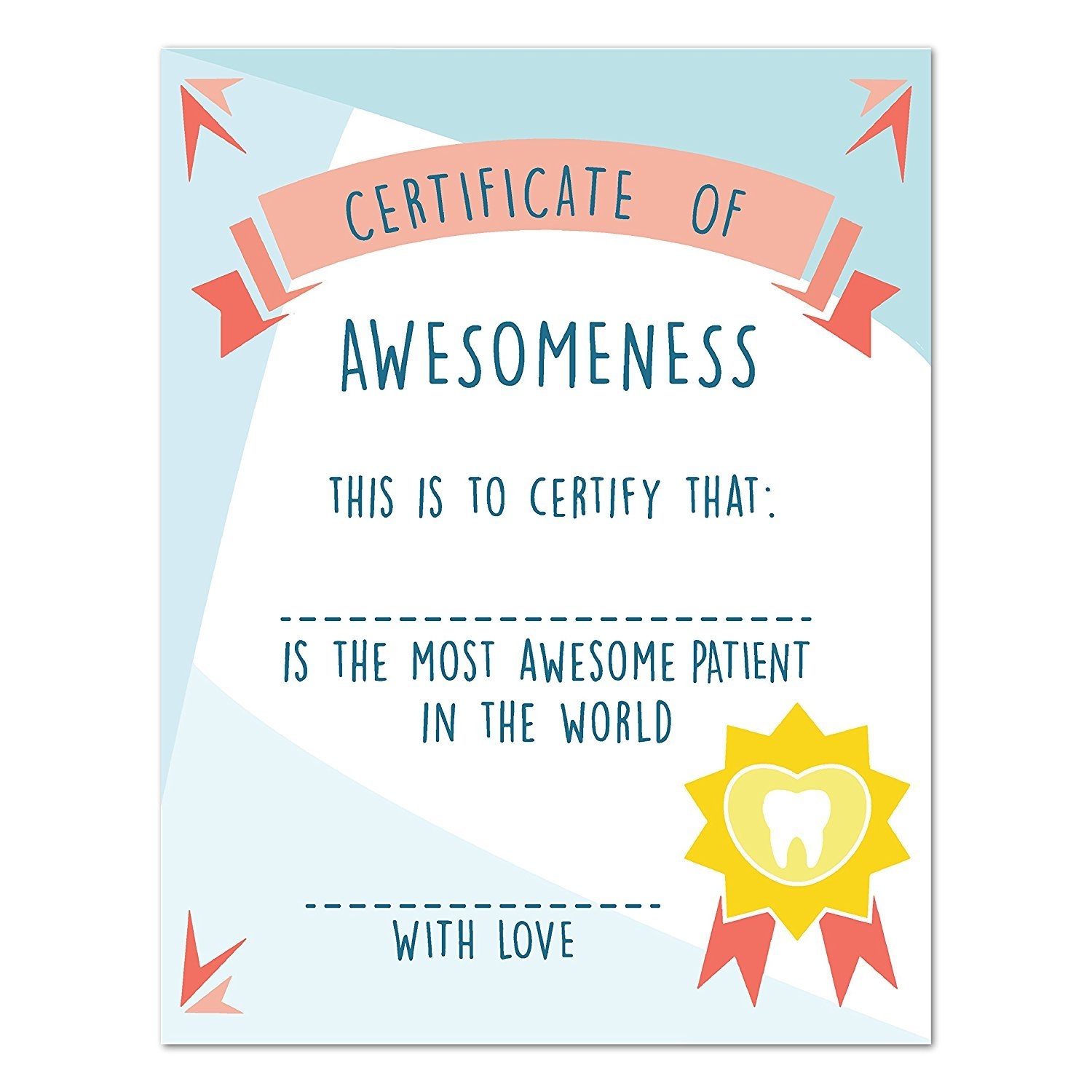 Free Printable Certificate Of Awesomeness Template