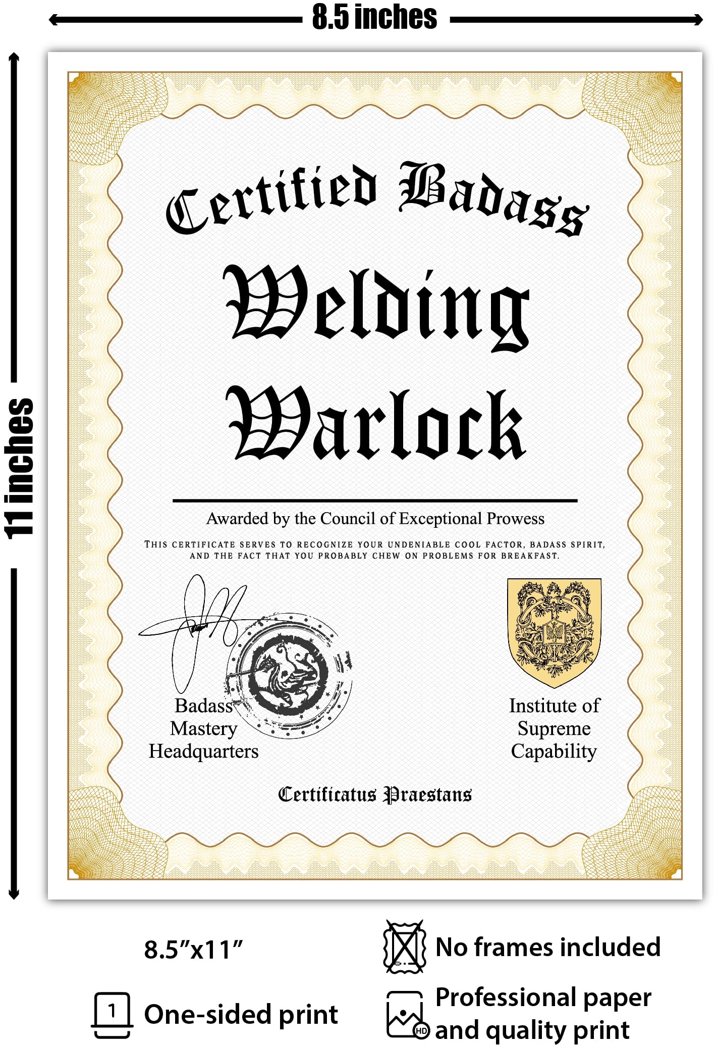 Welding Printable Gift Certificates Welding Printable Gift Certificates
