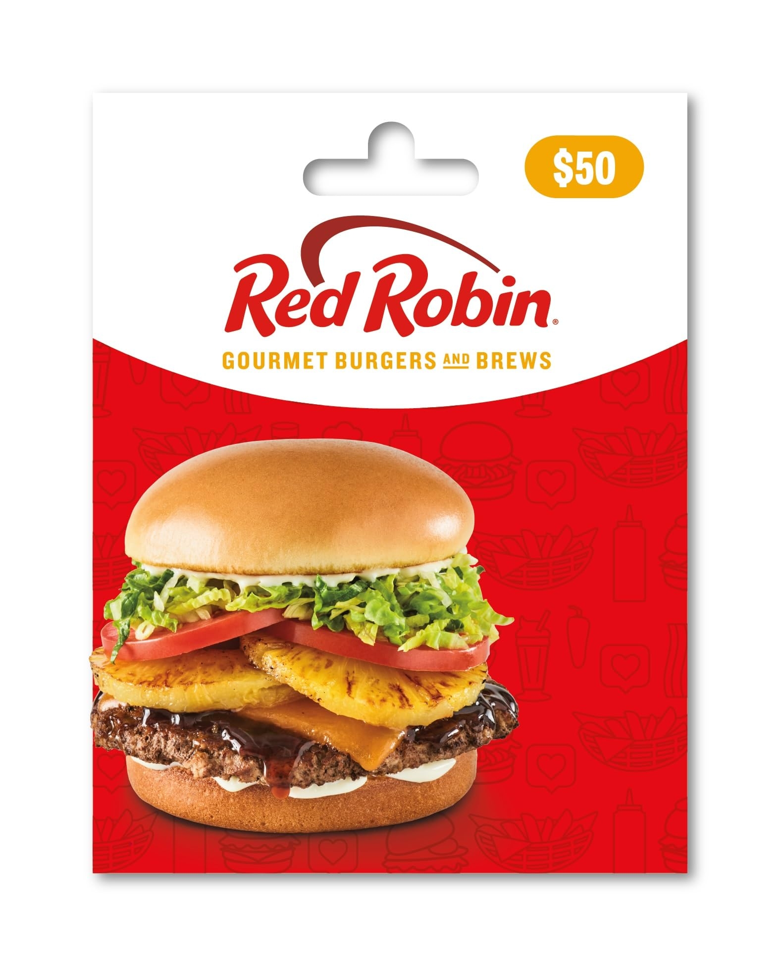 Amazon Red Robin Gift Card 50 Gift Cards