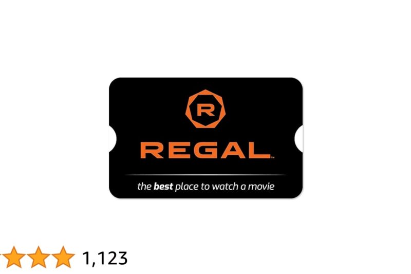 Regal Cinemas Gift Certificate Printable
