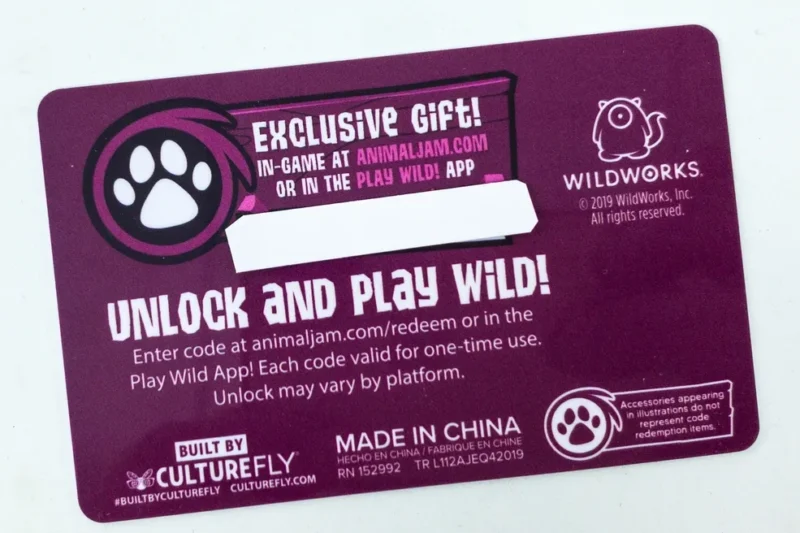 Animal Jam Printable Gift Certificate Free