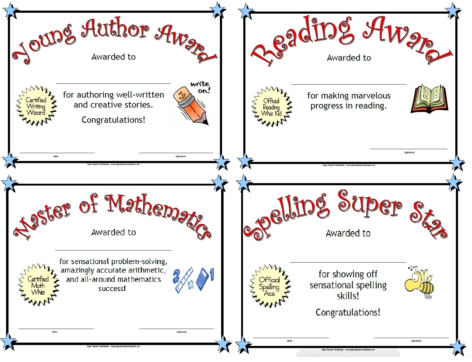 Printable Math Certificates For Students Free Printable Math Certificates For Students Free