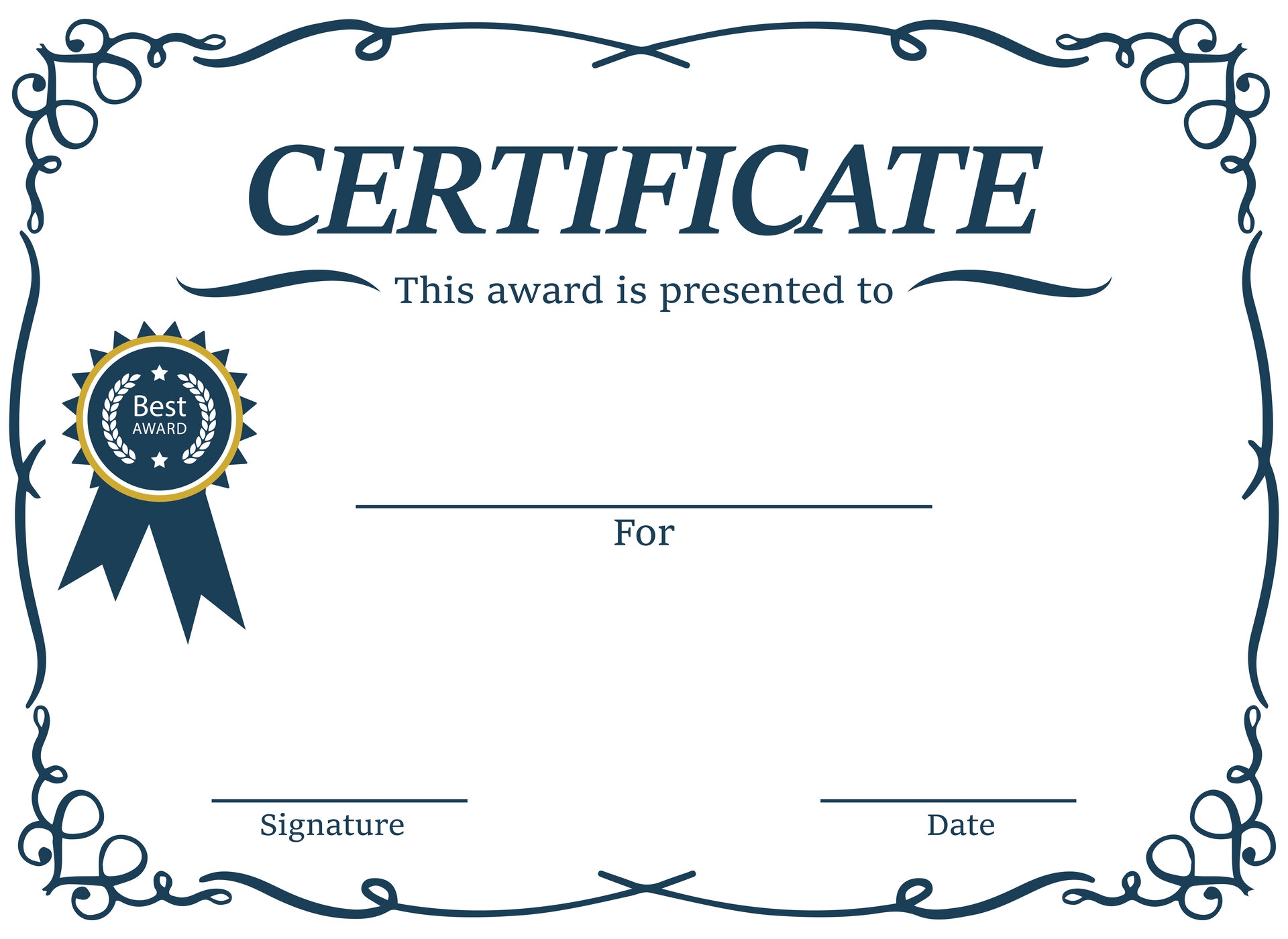 Best Boss Certificate 13 Free PDF Printables Printablee