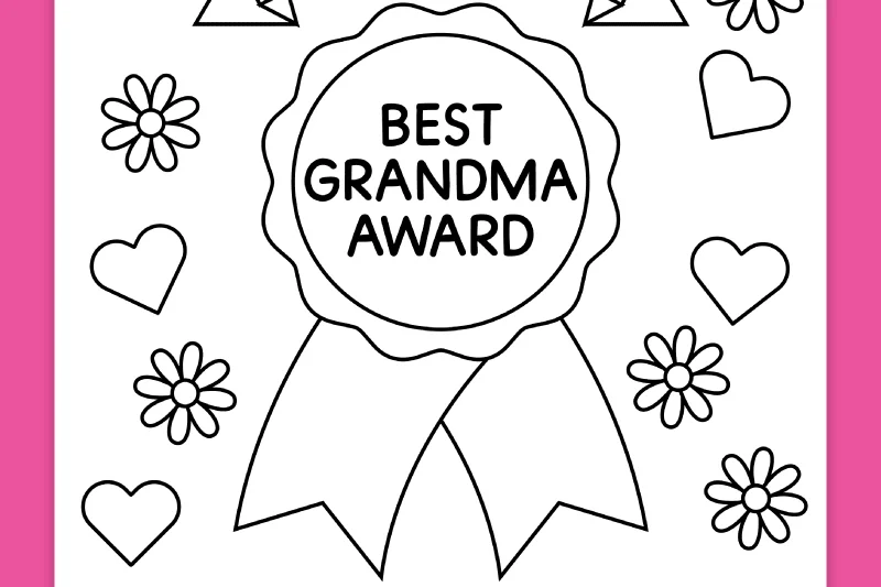 Free Printable Certificate For Best Grandmother