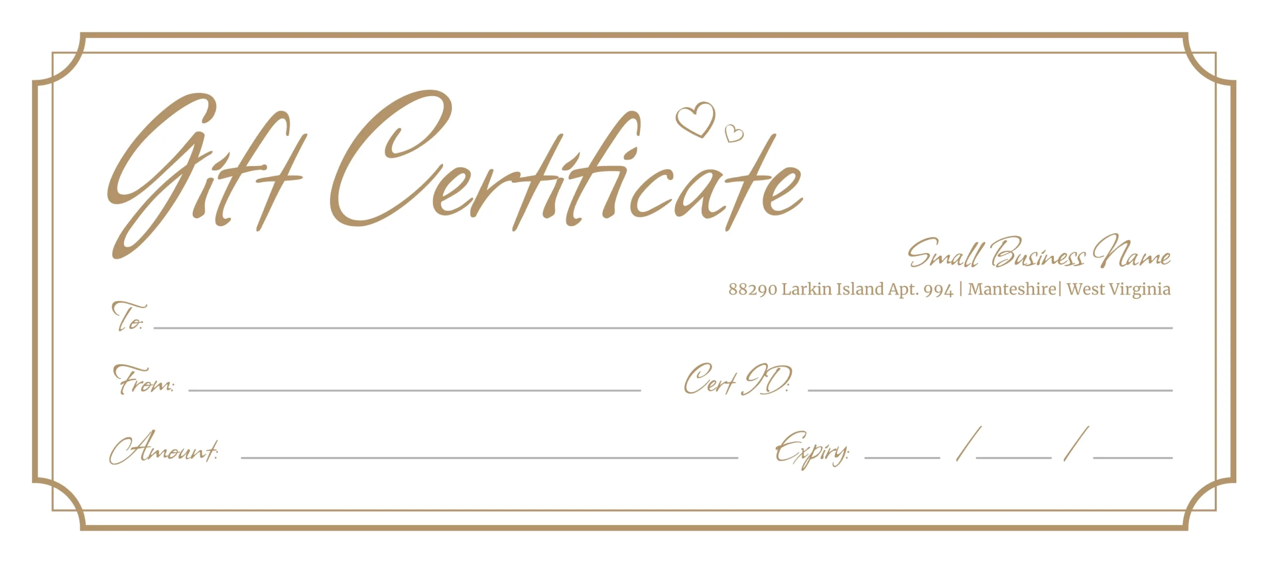 Free Printable Customizable Gift Certificate Template Free Printable Customizable Gift Certificate Template