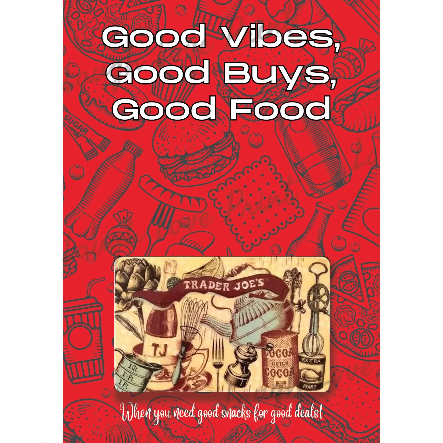 Bonus Gift Card Page Trader Joe s Gift Card Theme Add To Any Of The Other Gift Card Books Printable Instant Download Gift Laugh Love Print Bonus Gift Card Page Trader Joe s Gift Card Theme Add To Any Of The Other Gift Card Books Printable Instant Download Gift Laugh Love Print