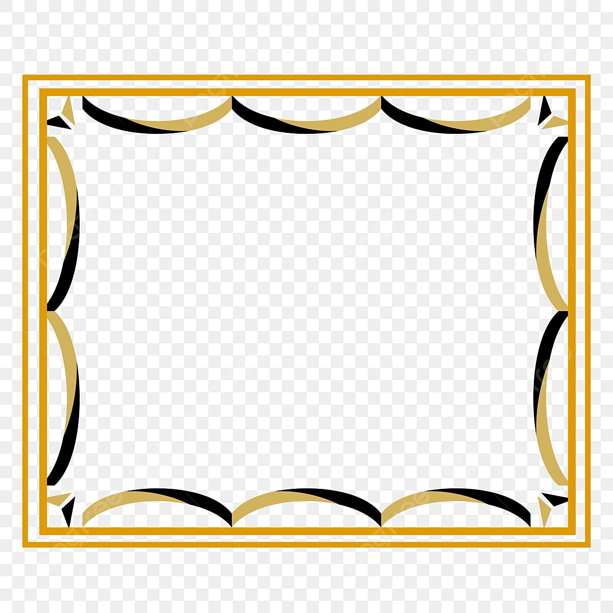 Certificate Border Clipart Transparent PNG Hd Certificate Border Certificate Border Template Professional Certificate Template PNG Image For Free Download