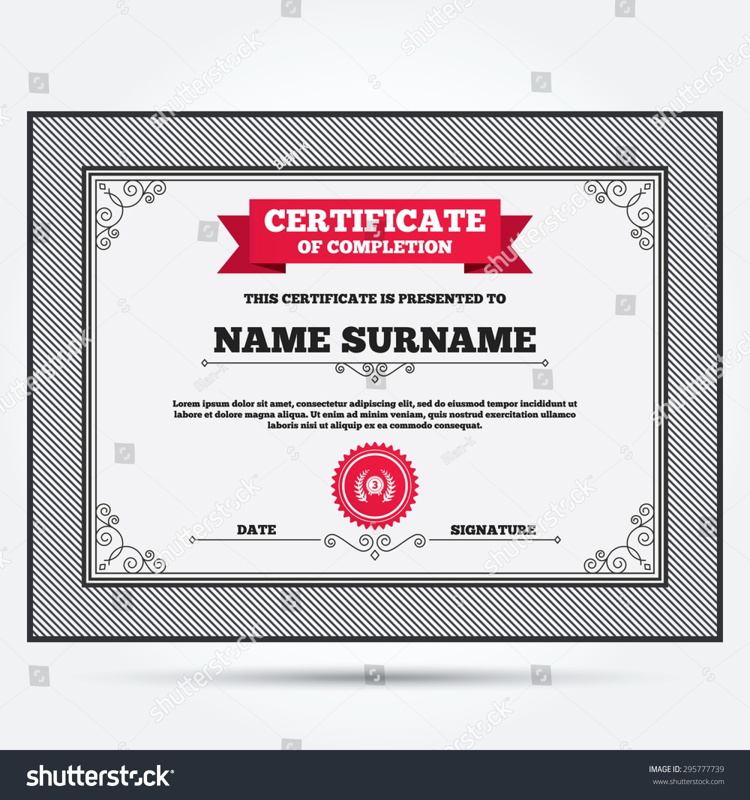 3rd Place Certificates Printable