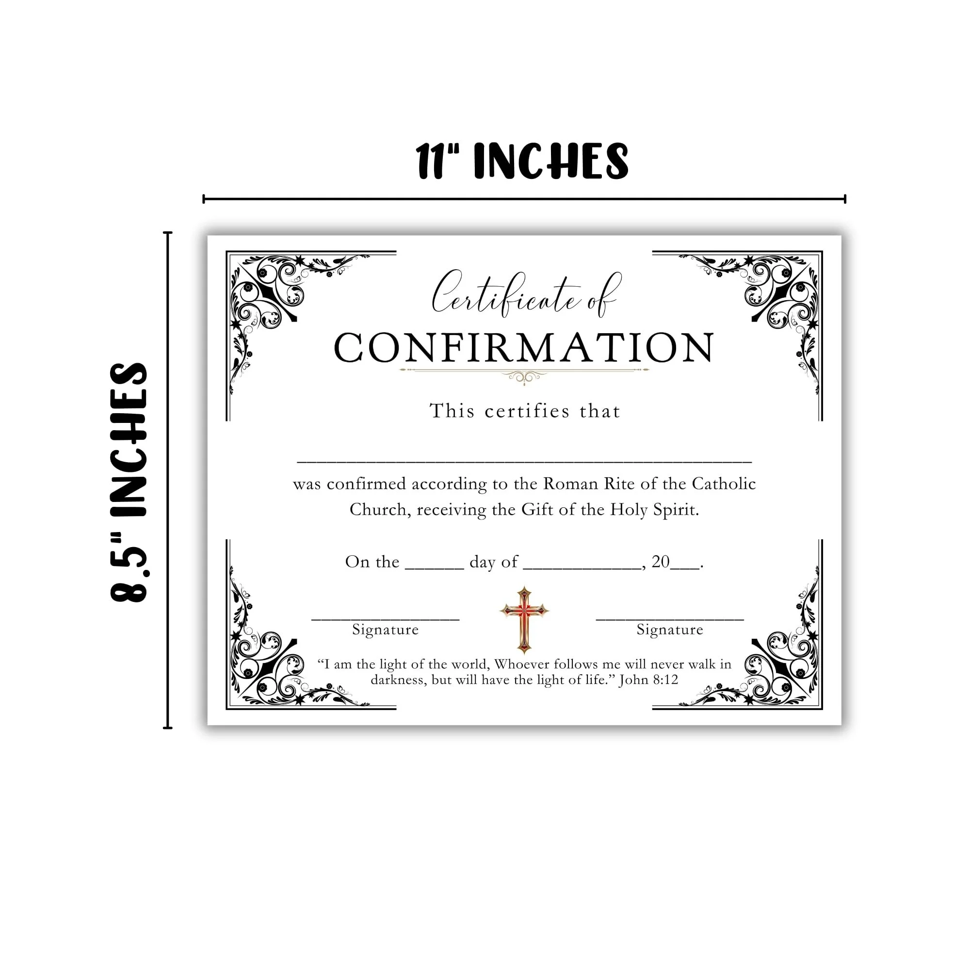 Printable Confirmation Certificate Printable Confirmation Certificate