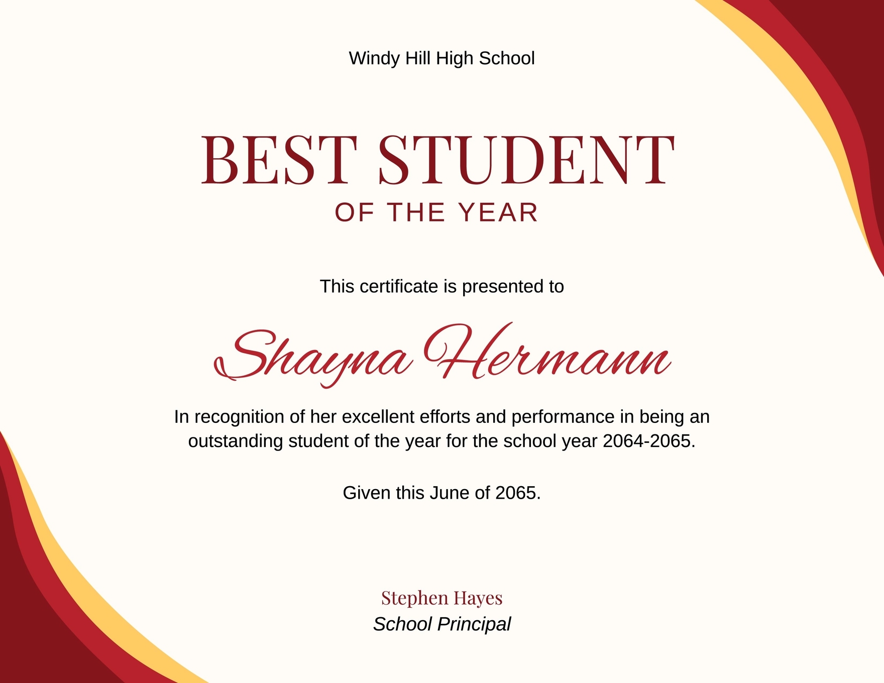 Printable Award Certificate For Top Scholar Printable Award Certificate For Top Scholar