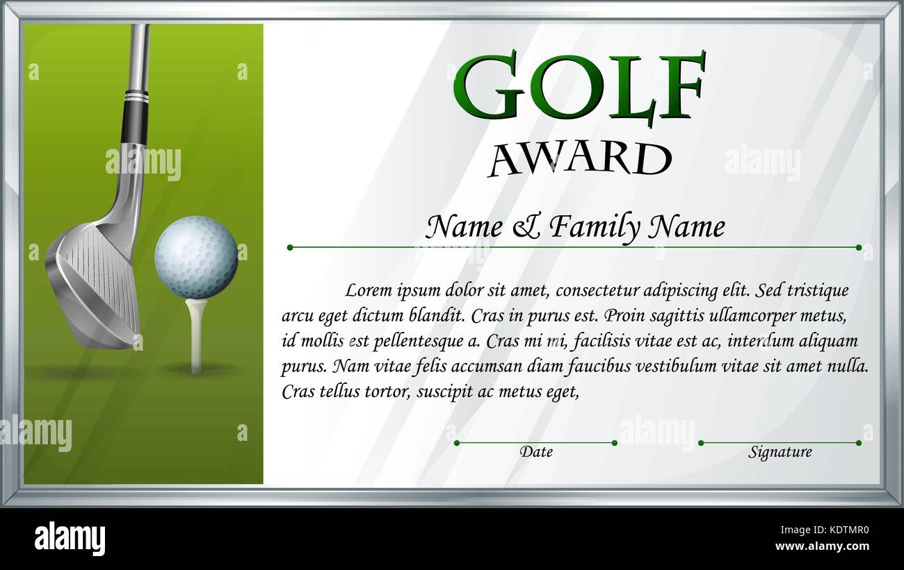 Free Printable Golf Award Certificates Free Printable Golf Award Certificates