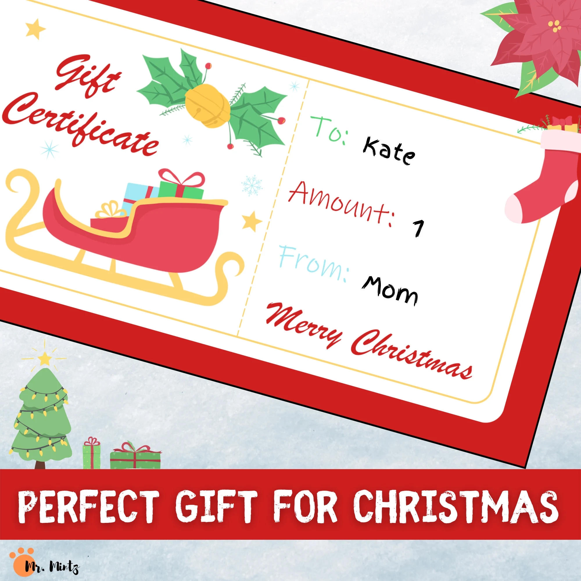 Printable Childrens Gift Certificates Printable Childrens Gift Certificates