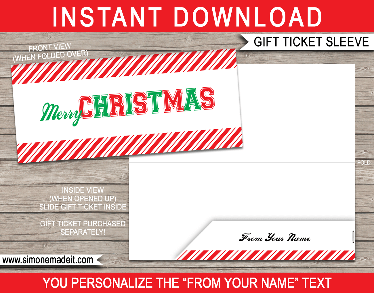 Printable Sports Gift Certificates