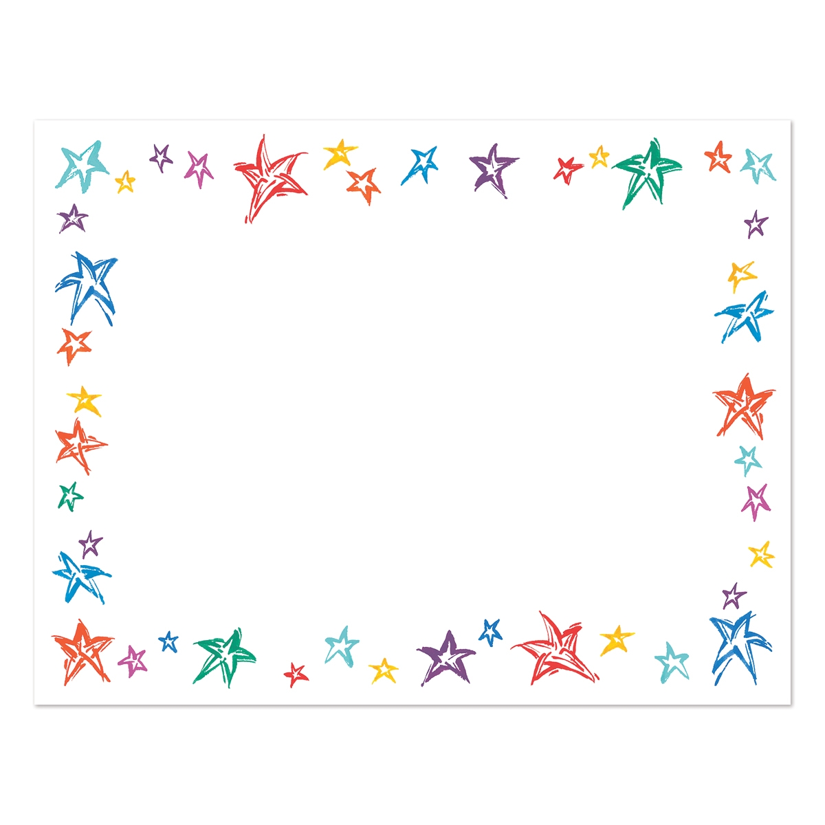 Colorful Stars Printable Certificates It s Elementary