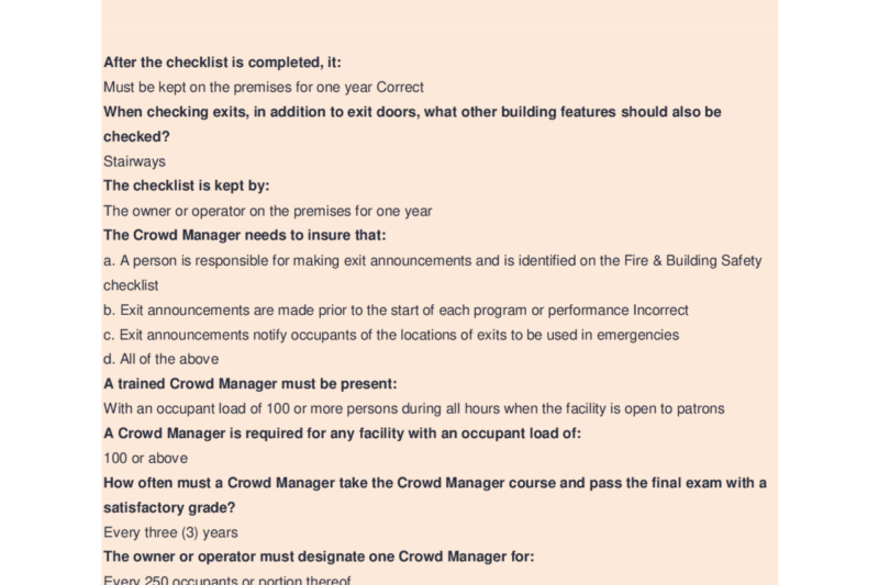 Crowd Control Certification Printable