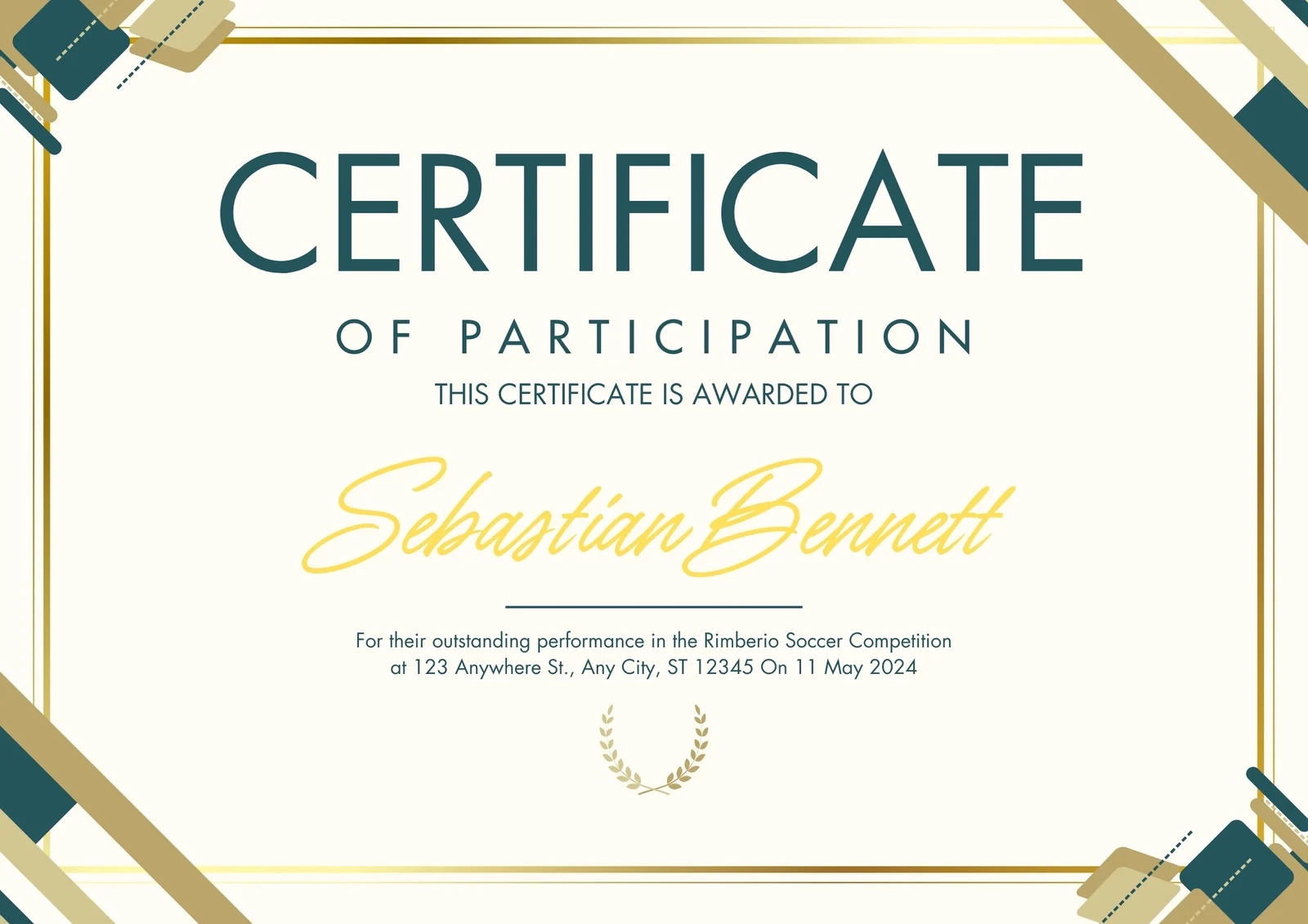 Customize 38 Football Certificates Templates Online Canva
