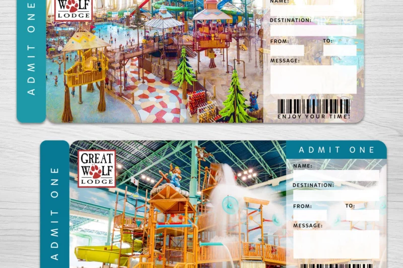 Greatwolf Lodge Printable Gift Certificates