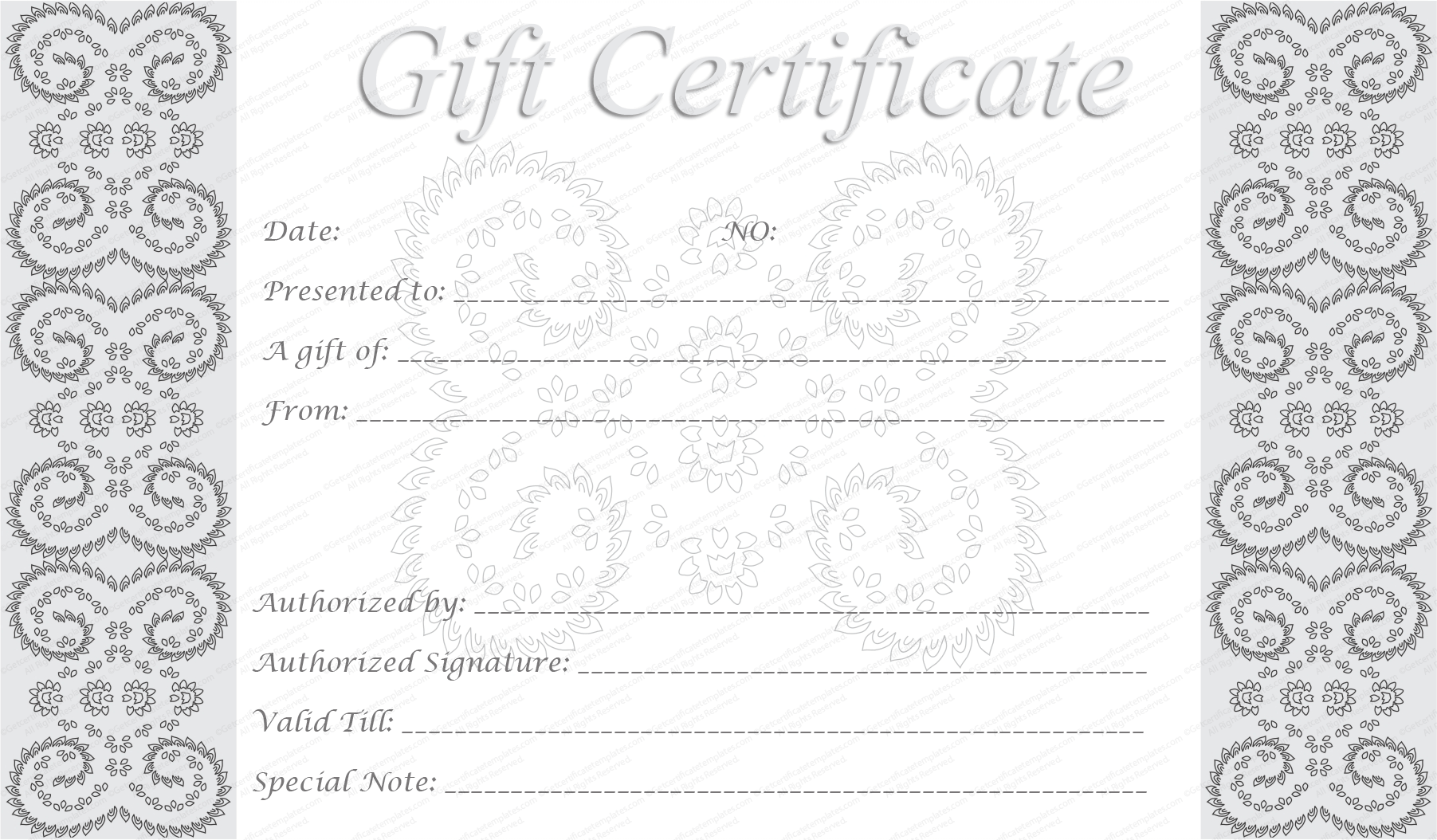 Printable Changeable Certificates