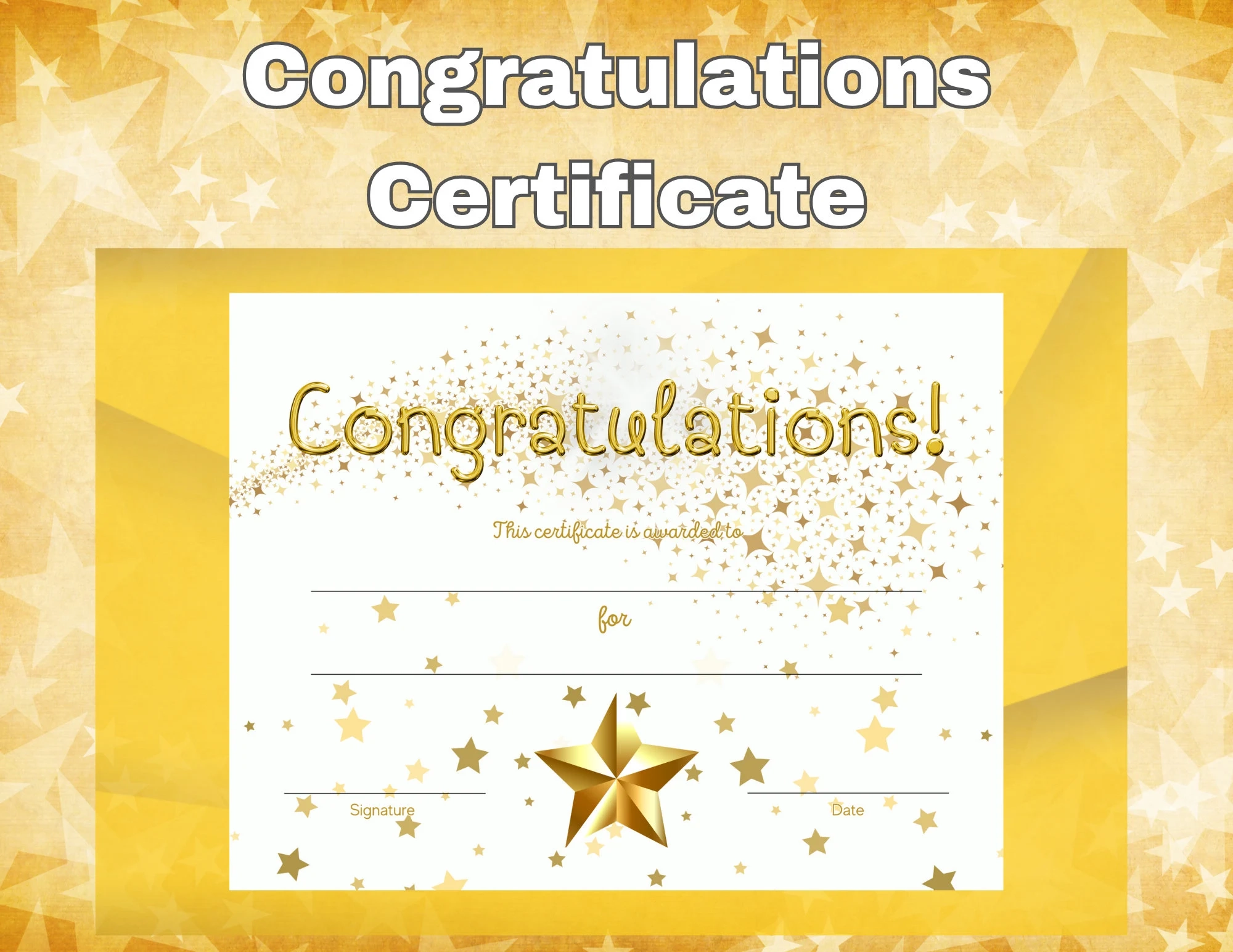 Star Of The Month Certificate Printable Star Of The Month Certificate Printable