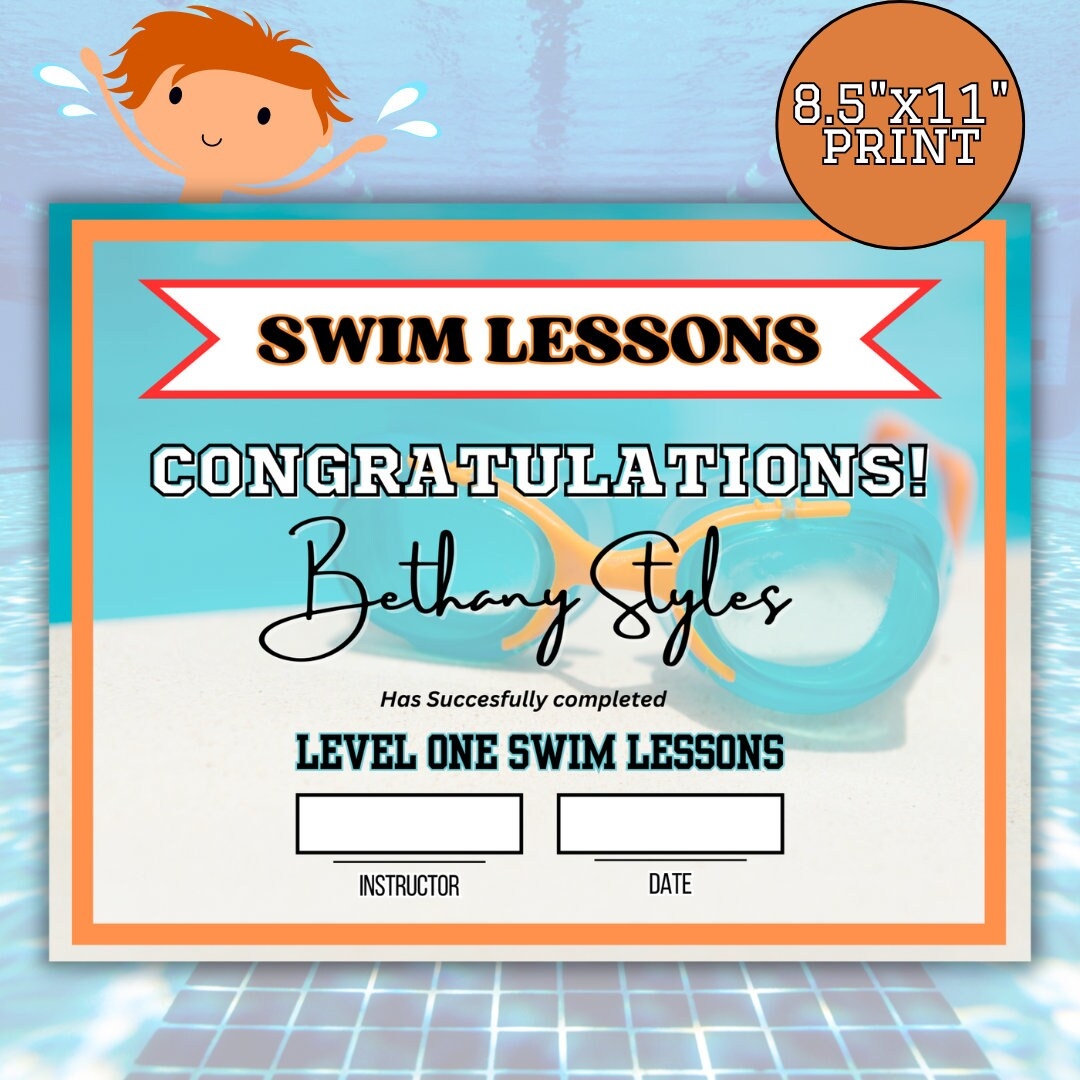 Editable Swim Lessons Certificate Award Ceremony Certificate End Of Swim Lessons Award Life Guard Printables Edit With Canva Etsy Editable Swim Lessons Certificate Award Ceremony Certificate End Of Swim Lessons Award Life Guard Printables Edit With Canva Etsy