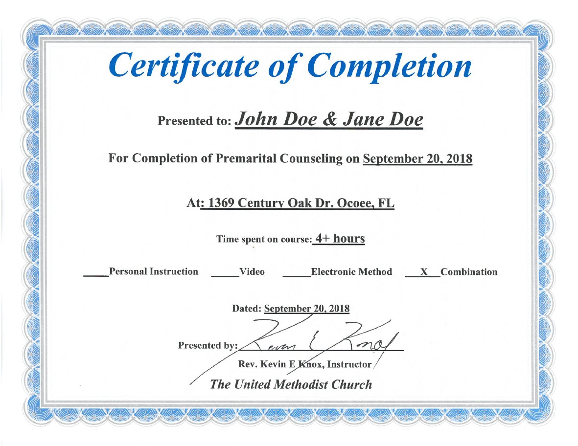 Florida Premarital Course Online Licensed Provider Only 19 95