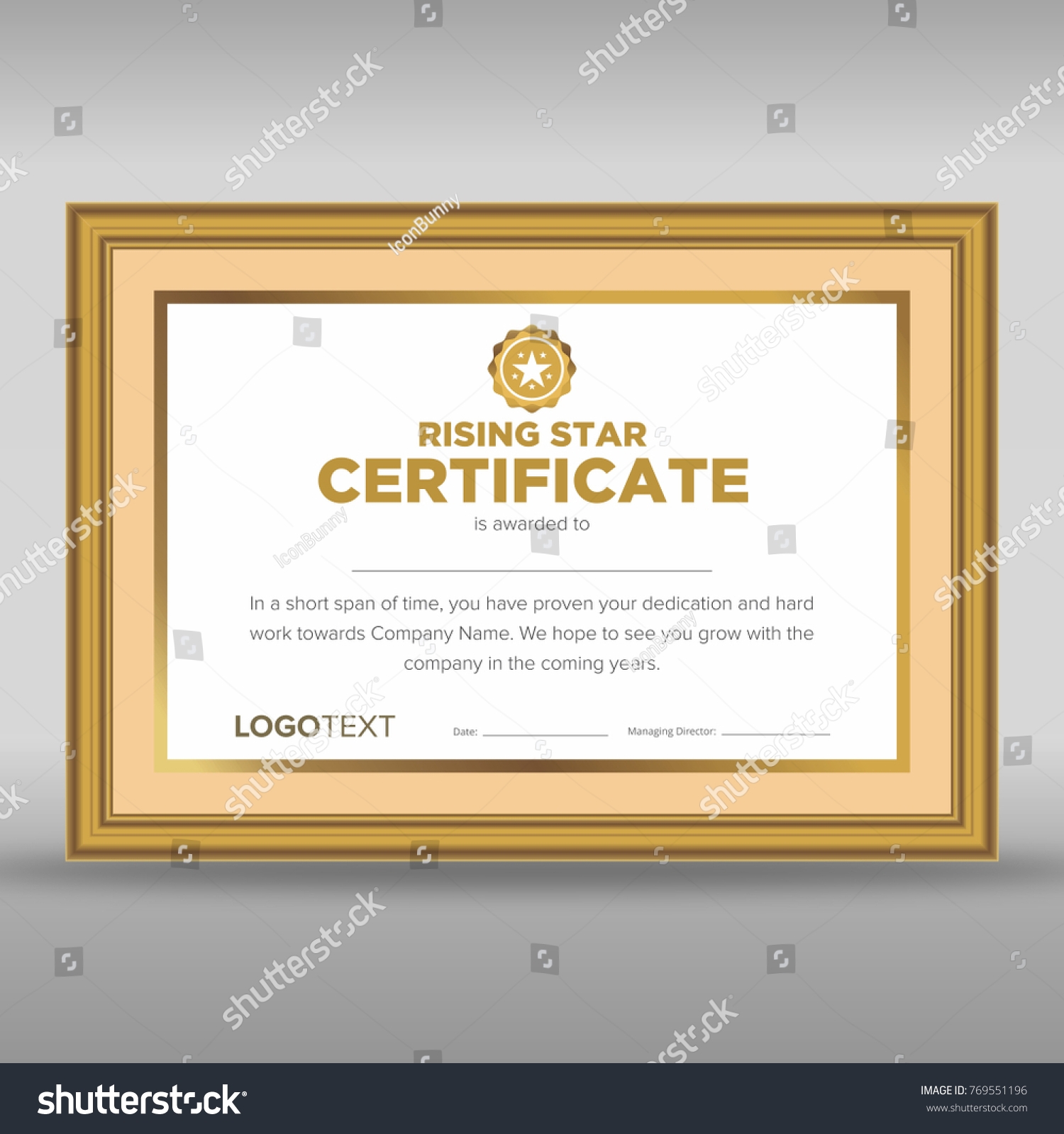 Printable Rising Star Certificates