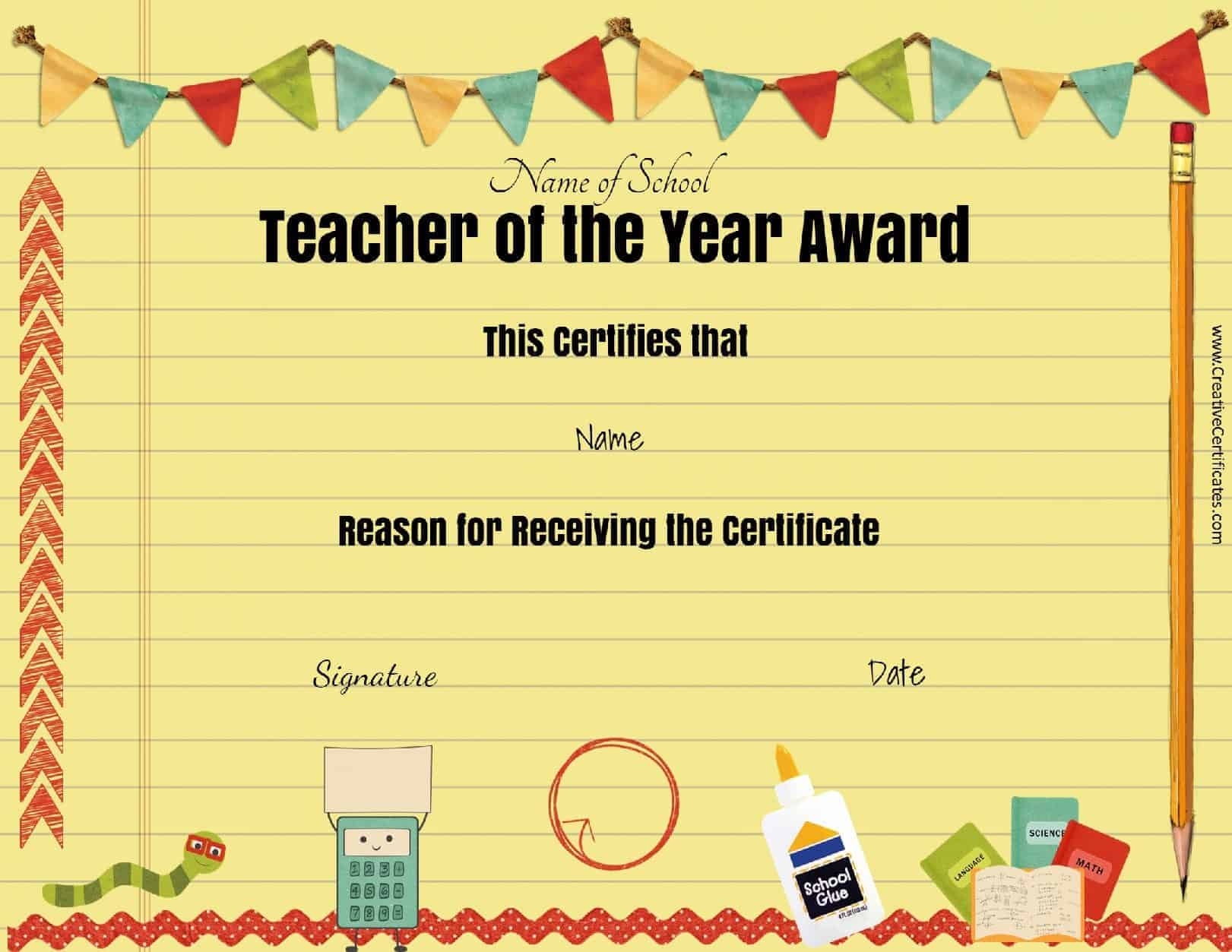 Free Certificate Of Appreciation For Teachers Customize Online Free Certificate Of Appreciation For Teachers Customize Online