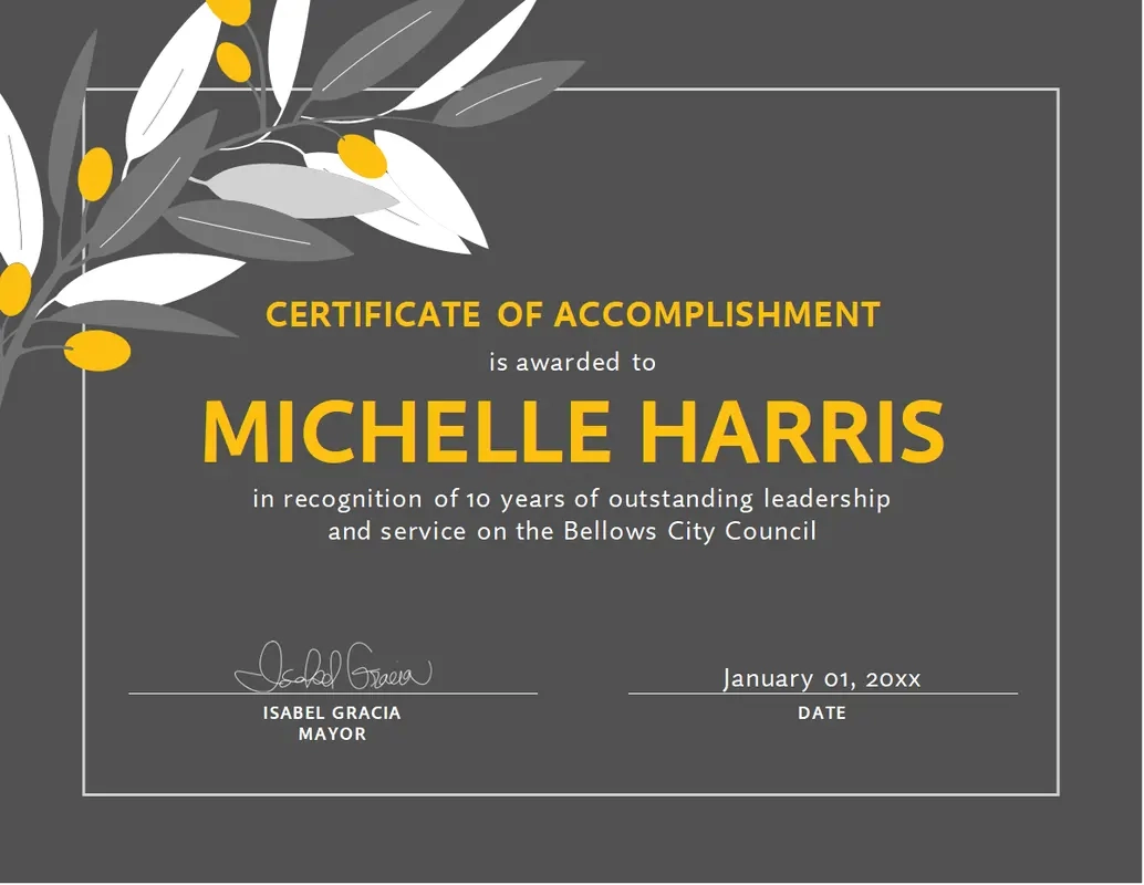 Free Printable Formal Certificates