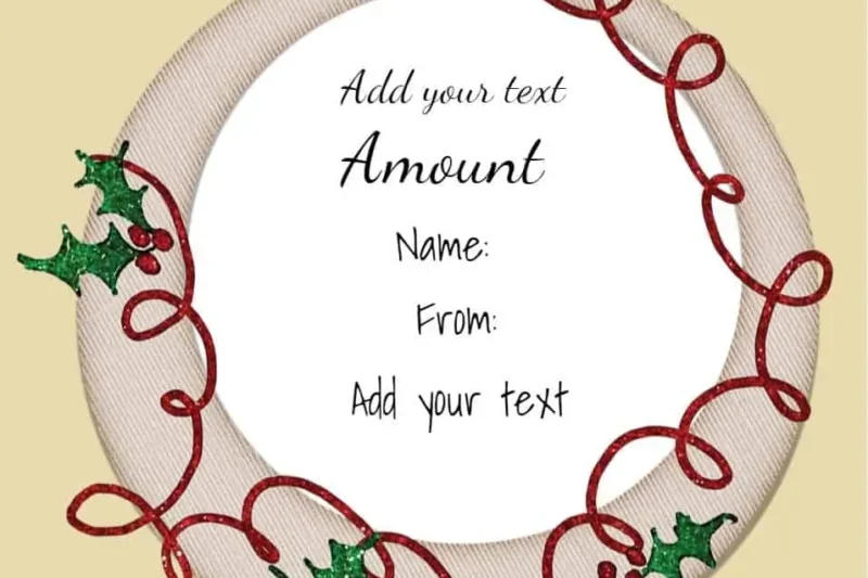 Printable Editable Christmas Certificates