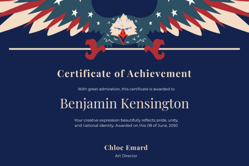 Free Printable Patriotic Certificates