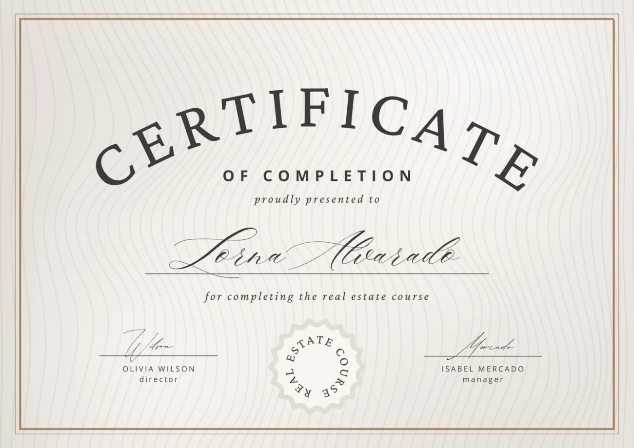 Free Custom Printable Achievement Certificate Templates Canva