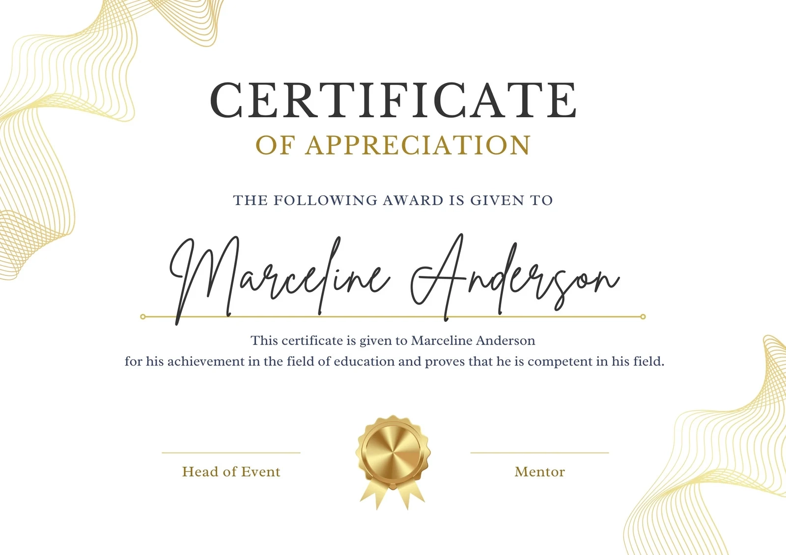 Free Printable Thank You Certificates Templates