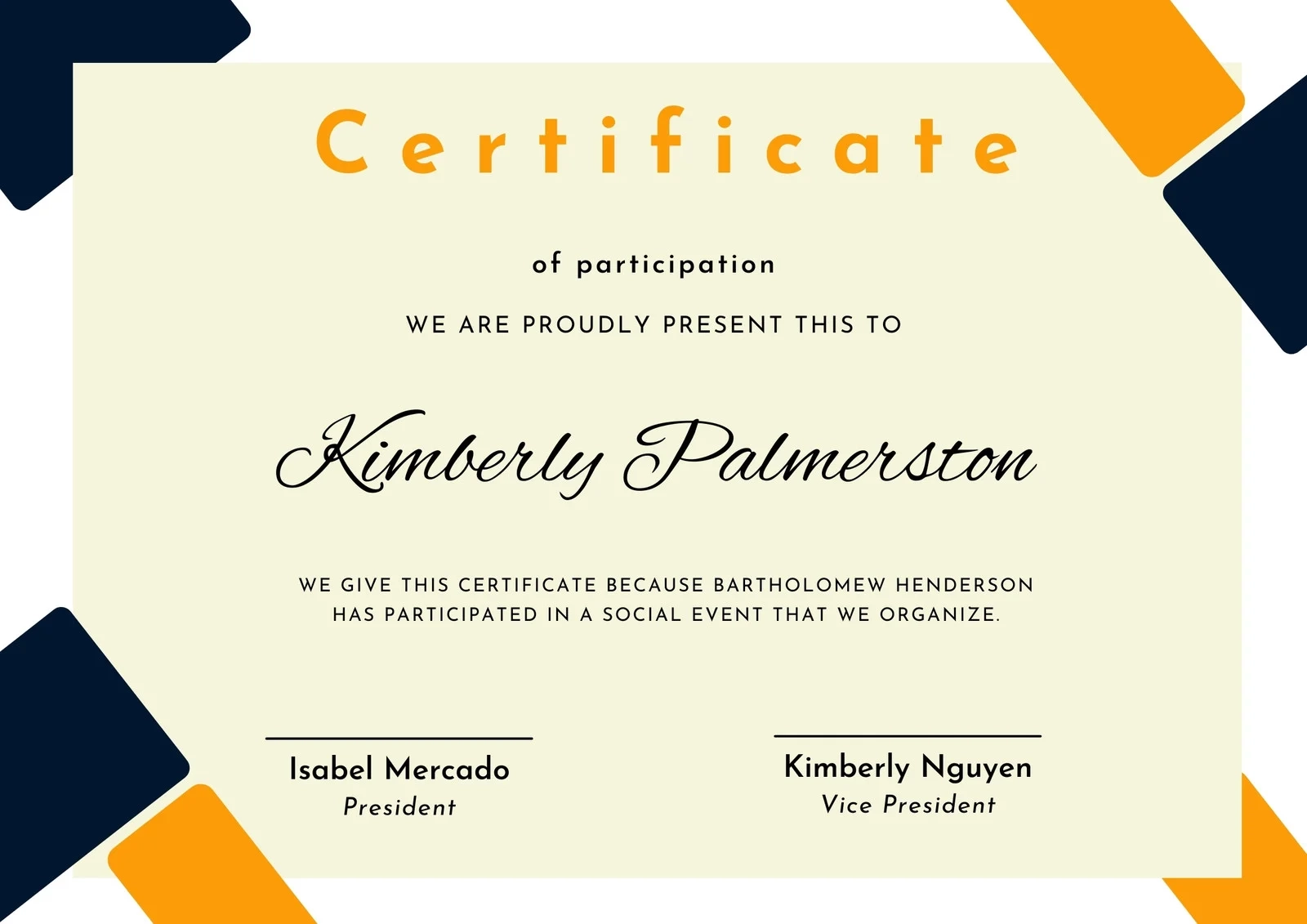 Free Custom Printable Attendance Certificate Templates Canva Free Custom Printable Attendance Certificate Templates Canva