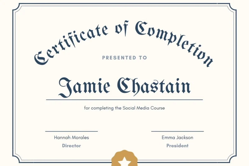 Free Graduation Certificate Printable