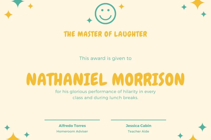 Fun Printable Certificates Of Achievement