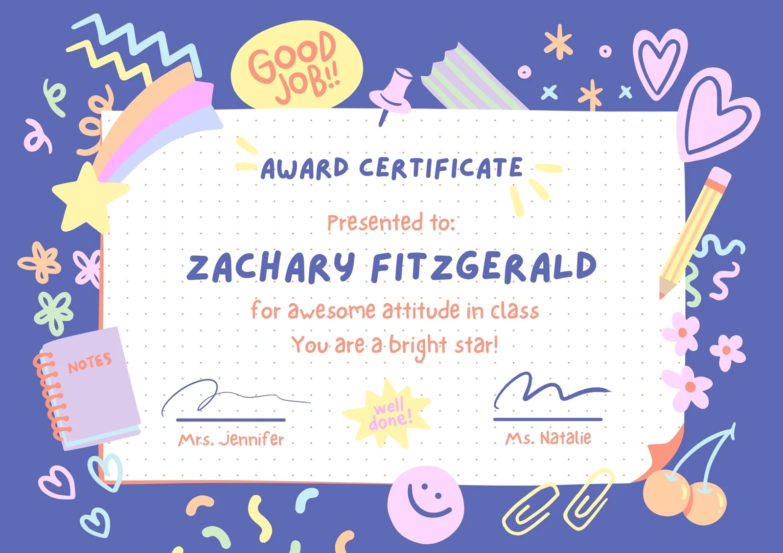 Free Custom Printable School Certificate Templates Canva Free Custom Printable School Certificate Templates Canva