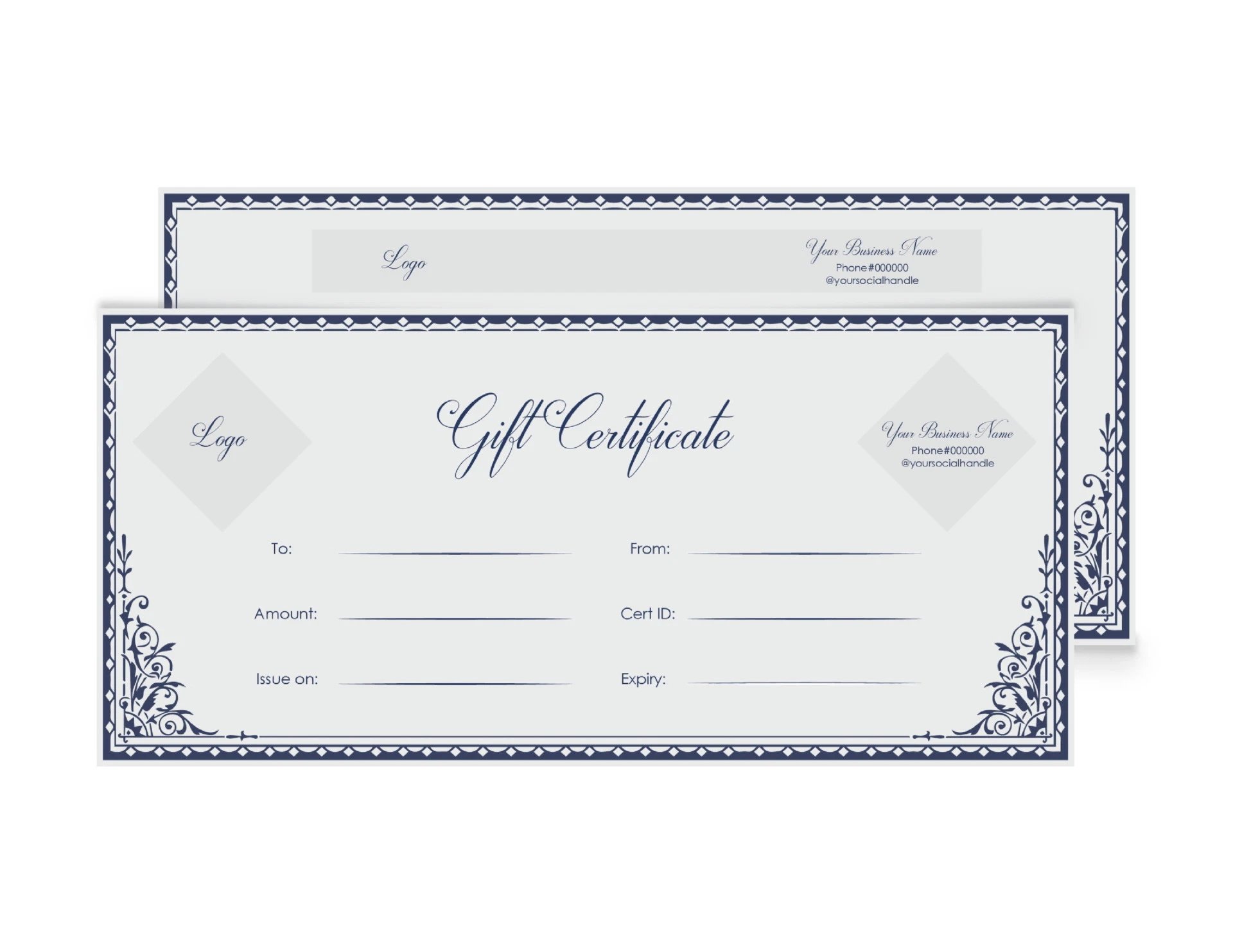 Free Gift Certificate Templates Customize And Print 