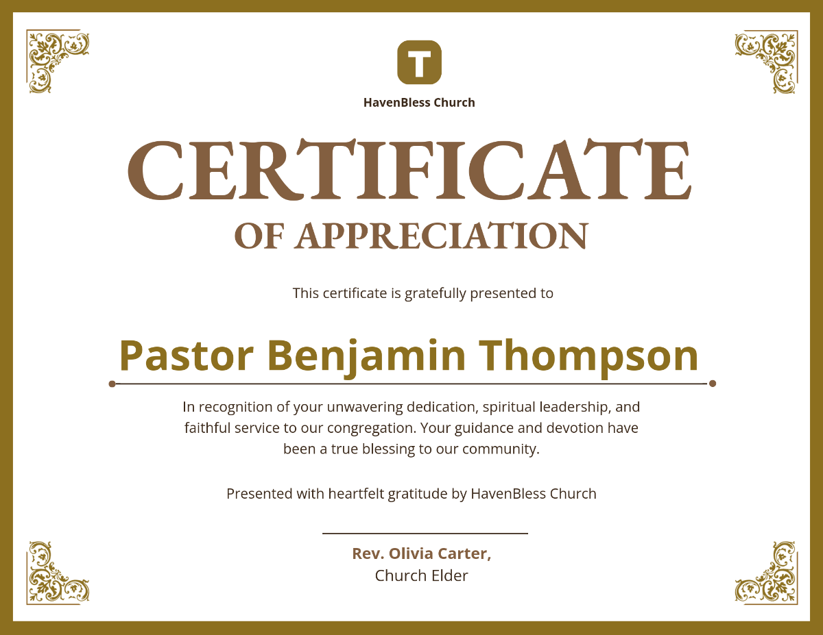 Printable Certificate Of Appreciation Sample