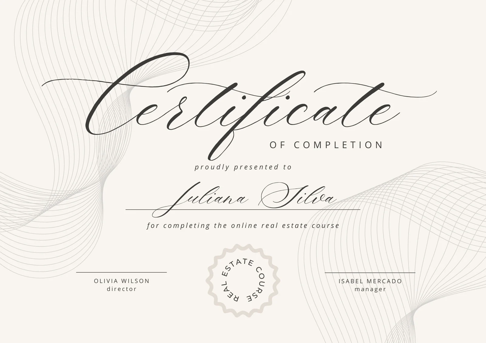 Professional Certificate Printable