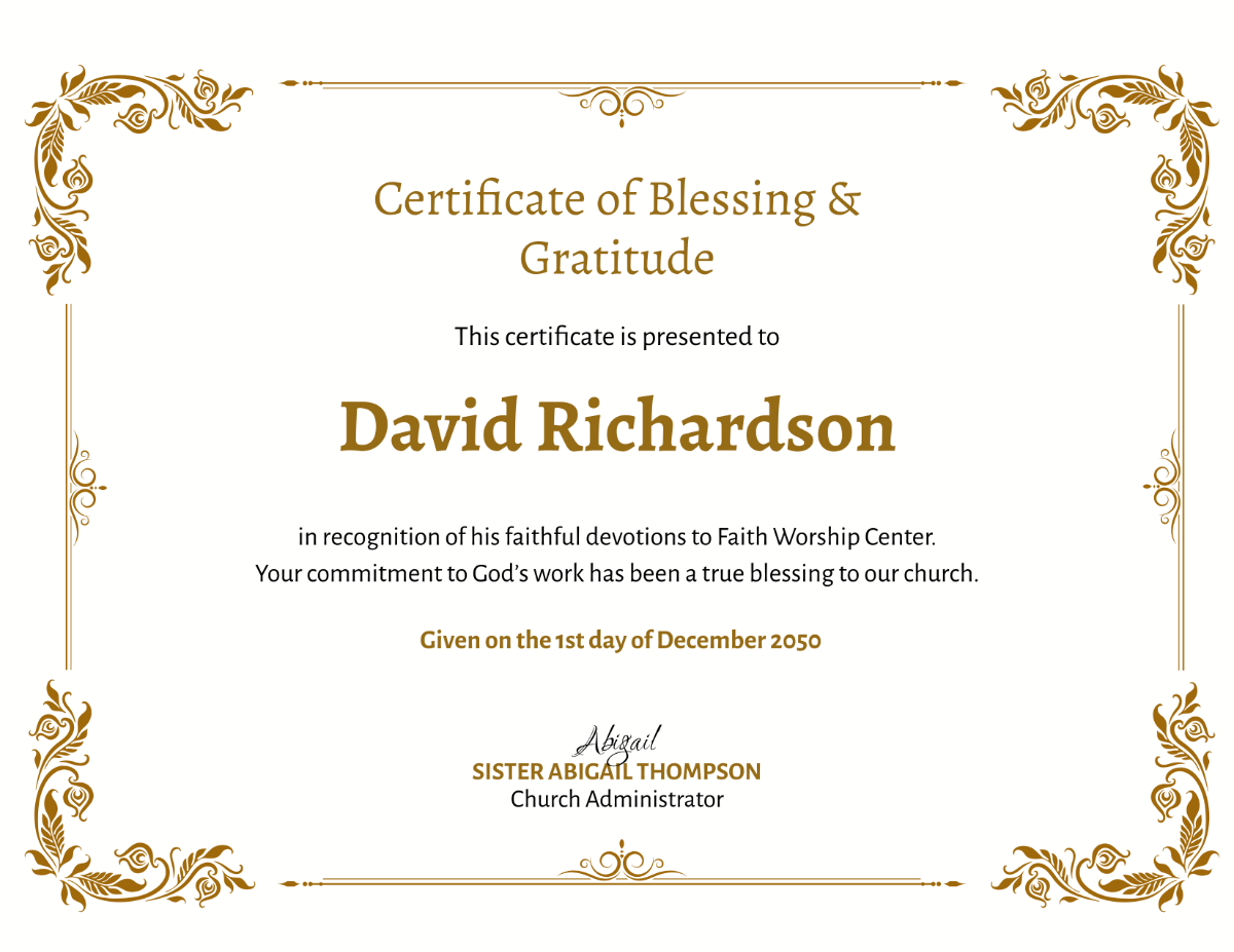 Free Printable Church Certificate Templates To Customize Online Free Printable Church Certificate Templates To Customize Online