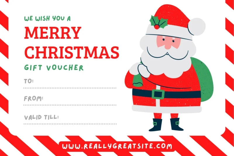 Printable Christmas Certificates