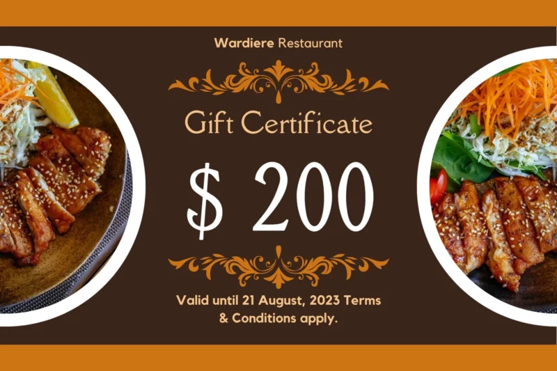 Printable Giant Food Gift Certificate